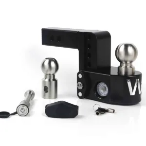 CERAKOTE BLACK WEIGH SAFE DROP HITCH (ALUMINUM)