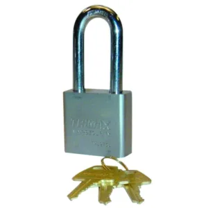 Square 50mm Hardened Solid Steel Pad Lock