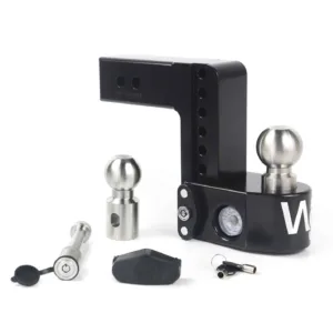 WS MOUNT 2.5" SHANK 6" DROP BLACK CERAKOTE
